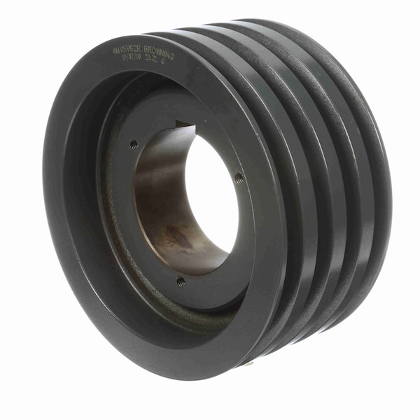 4 Groove Cast Iron Bushed Bore Multiple Variable Pitch Sheave, 4MV5V92R